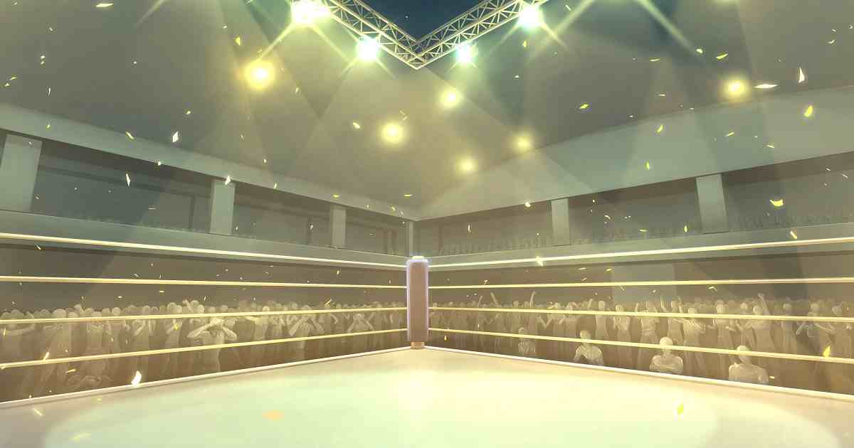 プロレスのリングのイメージ画像